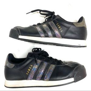 Adidas holographic Samoa sneakers sz 7